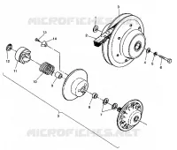 EMBRAYAGE DE TRANSMISSION ASSEMBLY TRAIL BOSS W938527 (4924072407020A)