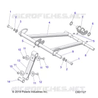 BRAS DE SUSPENSION AVANT