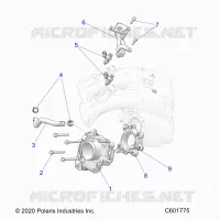 SYSTÃˆME D'ALIMENTATION, THROTTLE BODY/FUEL RAIL