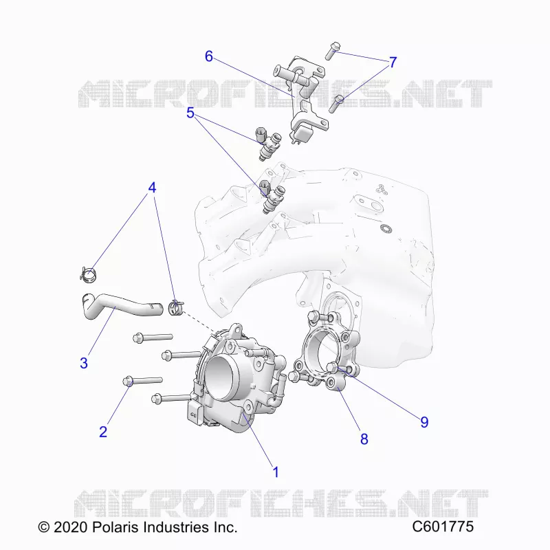 SYSTÃˆME D'ALIMENTATION, THROTTLE BODY/FUEL RAIL