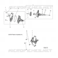 REFROIDISSEMENT, WATERPUMP