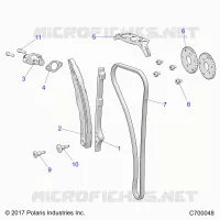 CHAINE DE DISTRIBUTION AND TENSIONER