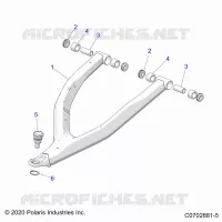 SUSPENSION AVANT CONTROL ARMS UPPER