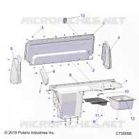 CARROSSERIE ARRIERE CLOSEOFF, AND FENDERS