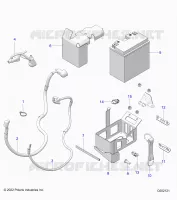 ELECTRICITE, BATTERY/BOX AND CABLES