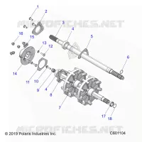 DRIVE TRAIN, JACKSHAFT AND ARBRE DE TRANSMISSION