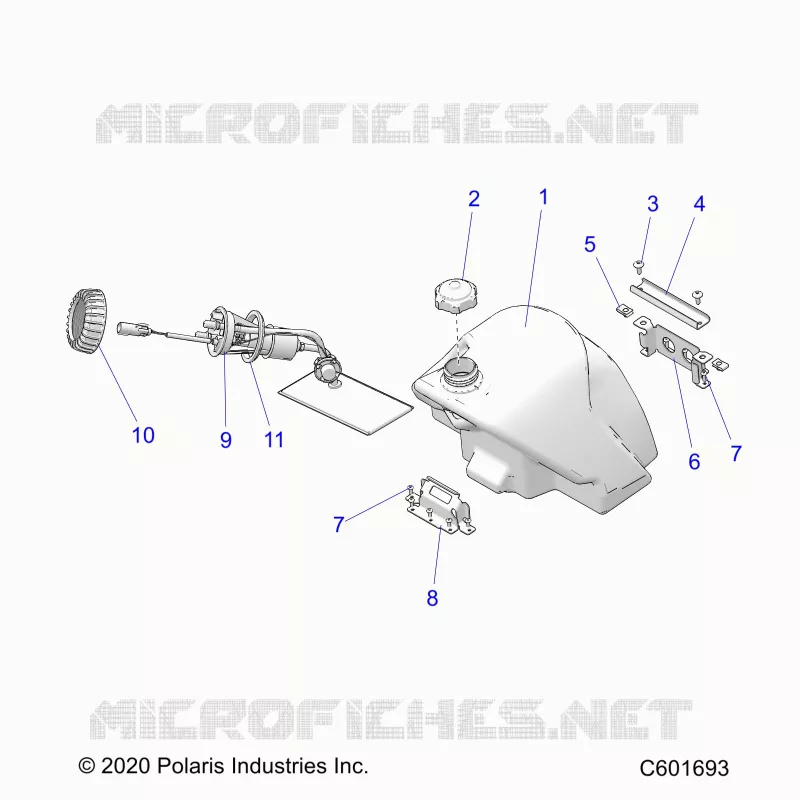 SYSTÃˆME D'ALIMENTATION, FUEL TANK AND FUEL PUMP