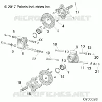 SUSPENSION ARRIERE CARRIER