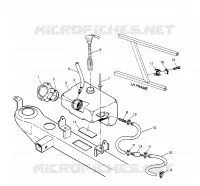 RESERVOIR D'HUILE ASSEMBLY Sportsman 4x4 W958040 (4930403040A014)