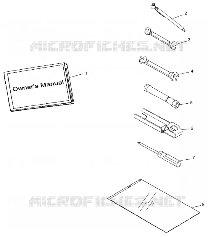 OUTILS  Magnum 2X4 W97AA42A (4940704070C007)
