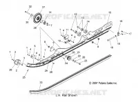SUSPENSION, FIXATION RAIL