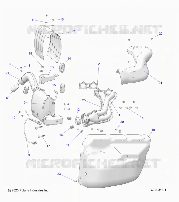 ENGINE, ECHAPPEMENT