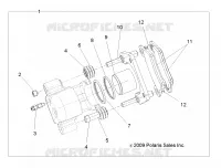 BRAKES, ETRIER DE FREIN ARRIERE