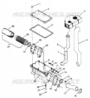 BOITE A AIR SPORTSMAN 500 W969244 (4936093609B001)