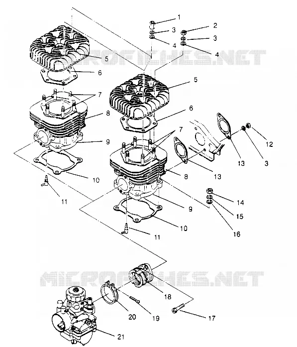 CYLINDRE WIDETRAK GT 0952061 and  EUROPEAN WIDETRAK GT E952061 (4928962896C009)