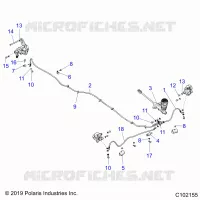BRAKES, BRAKE LINES AND MAITRE CYLINDRE