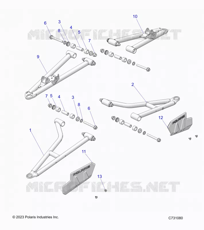 SUSPENSION AVANT CONTROL ARMS