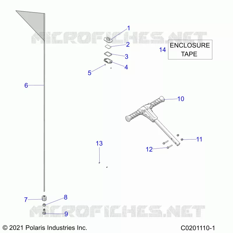 FLAGBEACON and PASS HANDLE