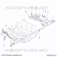 CARROSSERIE ARRIERE RACK, MOUNTING