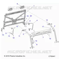CHASSIS, CAB CADRE