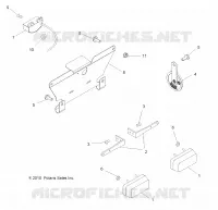 CLIGNOTANTSS, HORN and LICENSE PLATE LIGHT
