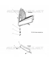 ELECTRICITE, HEADLIGHT AND TAILLIGHT