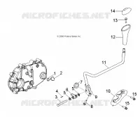 SYSTÈME DE TRANSMISSION, TRANSMISSION SHIFT LEVER