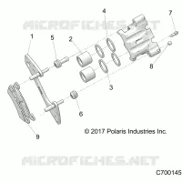 FREIN ARRIERE CALIPER