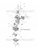 CARTERS MOTEUR AND CRANKSHAFT