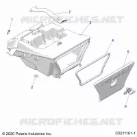 BODY, COFFRE, REAR