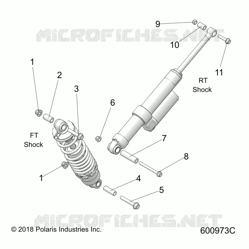 AMORTISSEUR MOUNTING, REAR SUSP.