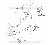 ECHAPPEMENT  RXL 0956768 (4930783078C004)