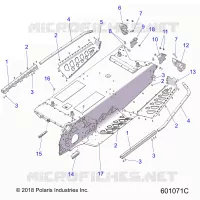 CHASSIS, TUNNEL AND REAR ASM.
