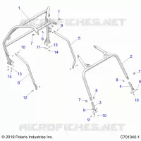 CHASSIS, CAB CADRE