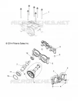 MOTEUR, CAMS AND BEARING HOUSING