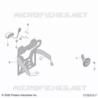 ELECTRICITE, HORN, AND LICENSE PLATE LIGHT