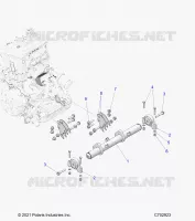 MOTEUR, MOUNTING &amp; LONG BLOCK