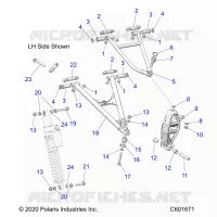 TRIANGLES SUSPENSIONS AVANT 