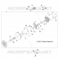 SYSTÈME DE TRANSMISSION, PRIMARY CLUTCH