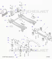 SIEGE MOUNTING, FRONT