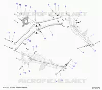 SUSPENSION ARRIERE TRAILING ARMS MOUNTING