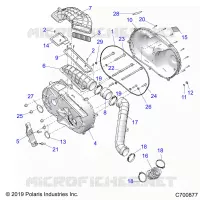SYSTÃˆME DE TRANSMISSION, CLUTCH COVER AND DUCTING