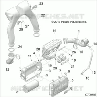 ENGINE, PRISE D'AIR SYSTEM