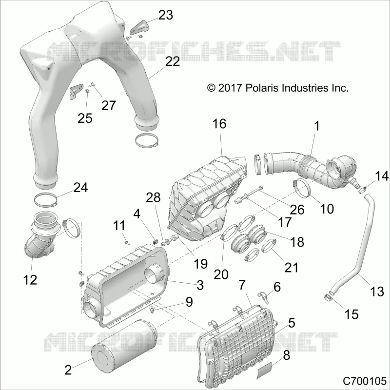 ENGINE, PRISE D'AIR SYSTEM