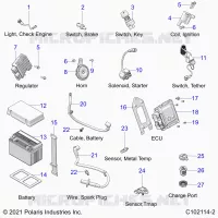 ELECTRICITE, COMPONENTS