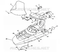 CAPOT XLT TOURING 0963357 and EUROPEAN XLT TOURING E963357 (4931923192A013)