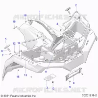 HABITACLE AVANT