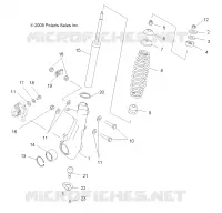 SUSPENSION AVANT SUPPORT