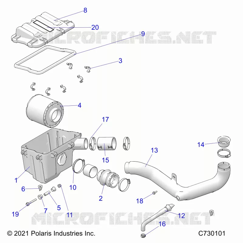 ENGINE, PRISE D'AIR SYSTEM