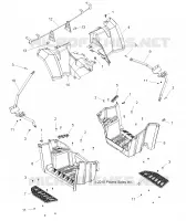 HABITACLE ARRIERE and FOOTWELL